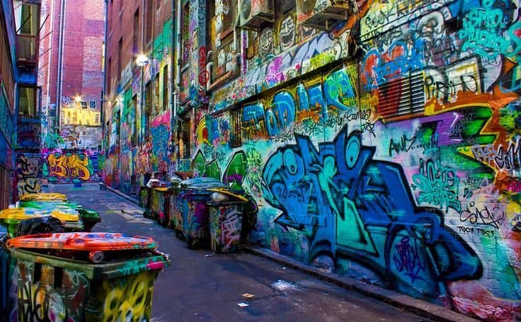 Graffiti en Melbourne 