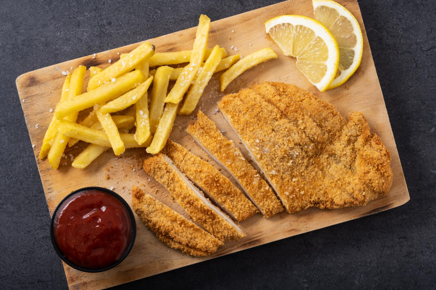 comida típica de australia Schnitzel